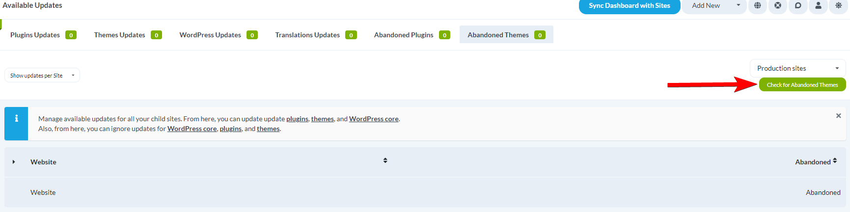 Check for Abandoned Plugins and Themes 3
